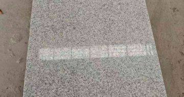 珠海芝麻白光面毛板