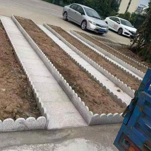 珠海芝麻白花边石