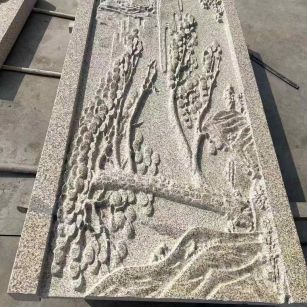 珠海黄金麻别墅雕刻版 别墅私人定制