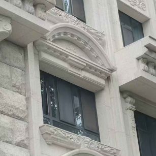 珠海芝麻白异形 石材异形定制