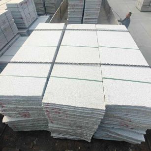 珠海芝麻白毛板，石材毛板