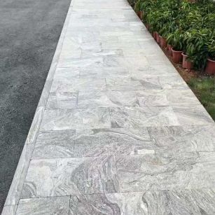 珠海浪淘沙地铺石 夜里雪