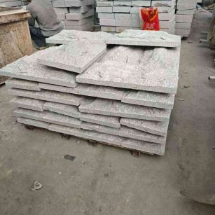 珠海芝麻白蘑菇石，自然面