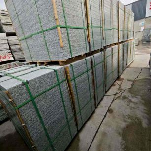 珠海芝麻白地铺版 石材地铺石