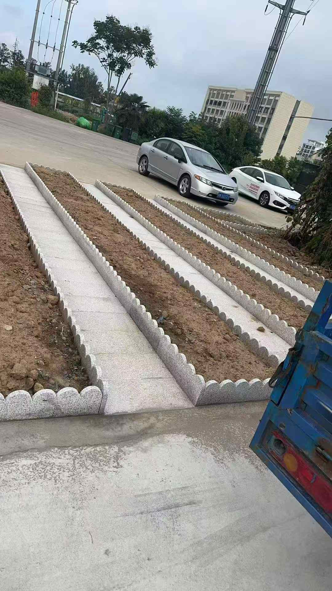 珠海芝麻白花边石