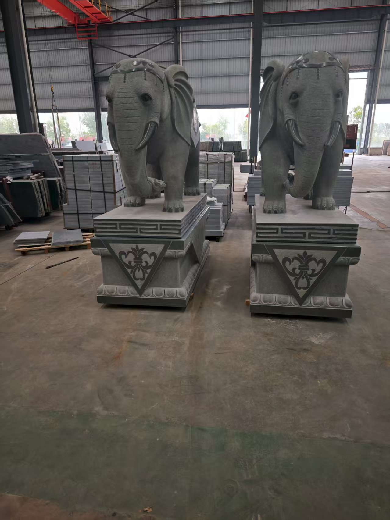 珠海芝麻灰花岗岩对象 芝麻白芝麻灰大象